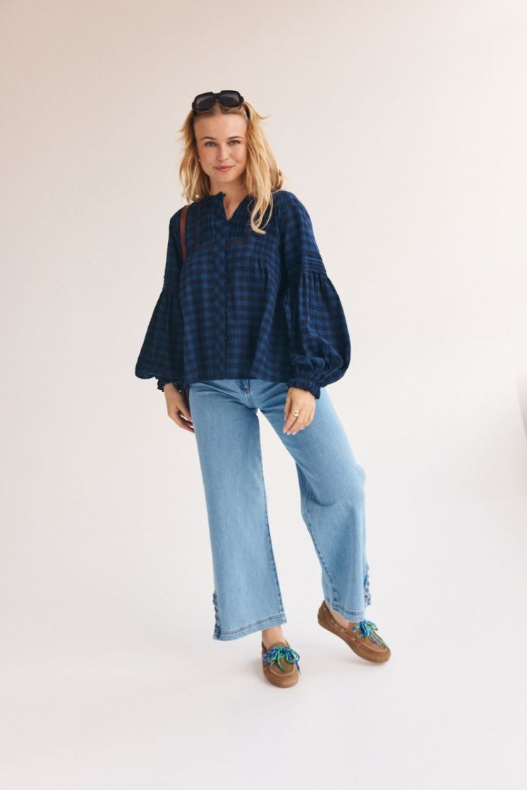 Belharra Chemise blue marine