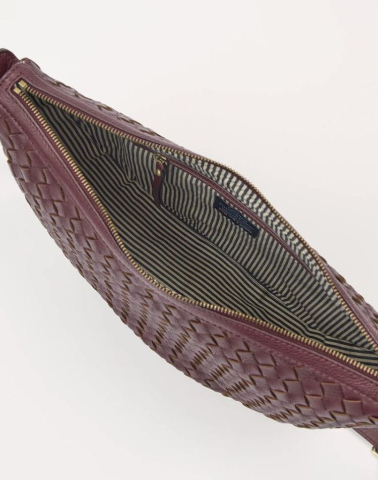 Leo Maxi Woven Dark Cherry