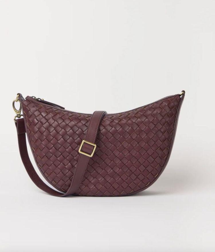 Leo Maxi Woven Dark Cherry