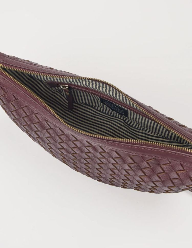 Leo Woven Dark Cherry
