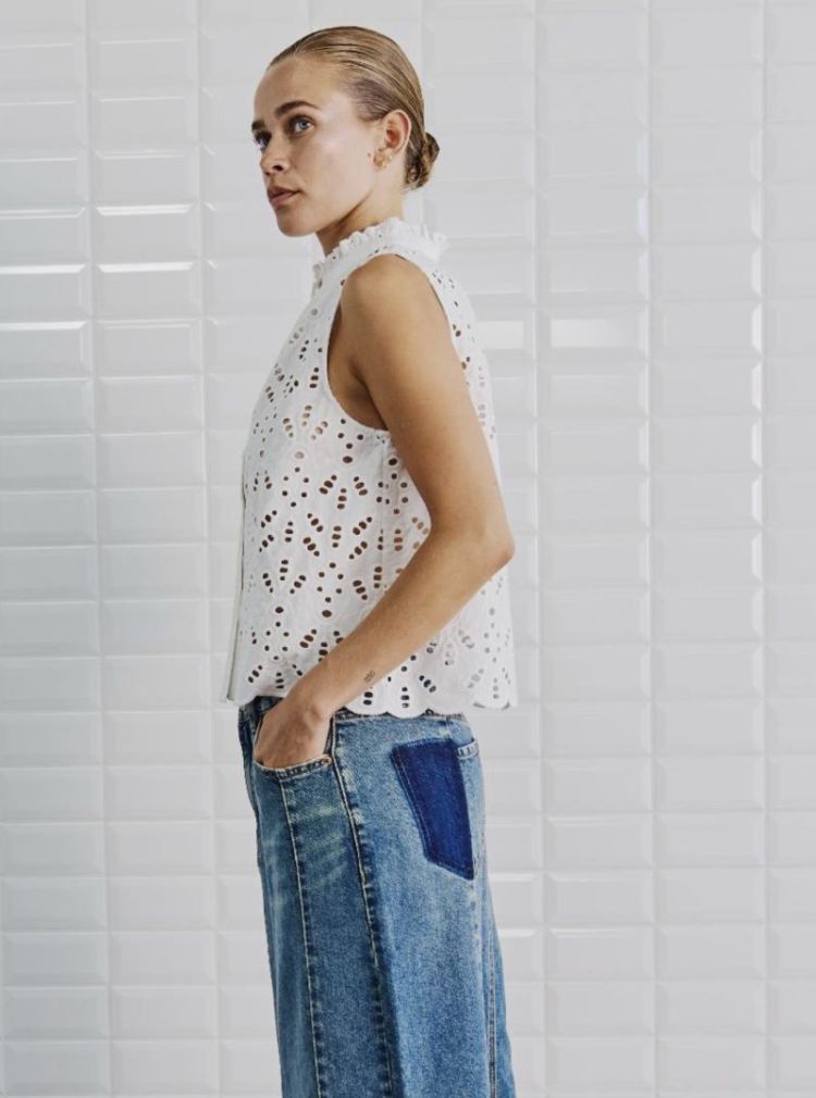 WBLmarit sl top White