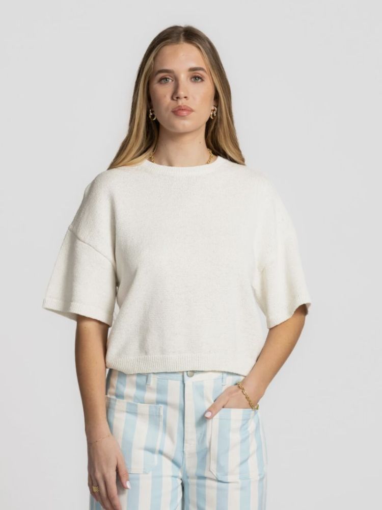 Pullover Fox Ecru
