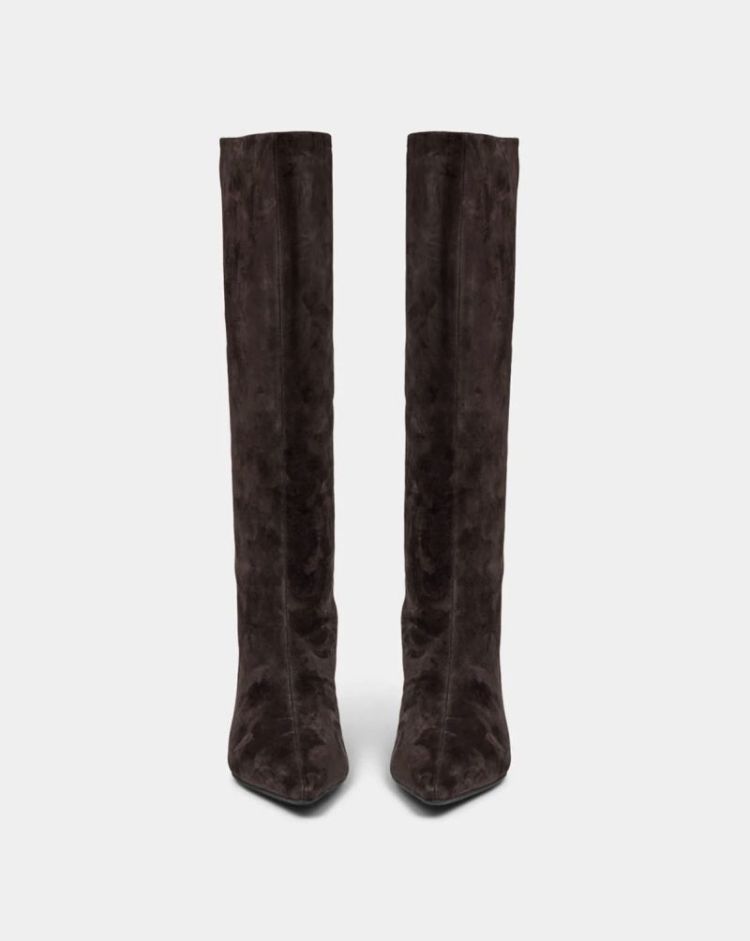 Noreensw ankle suede boot Dark coffee