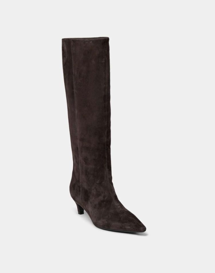 Noreensw ankle suede boot Dark coffee