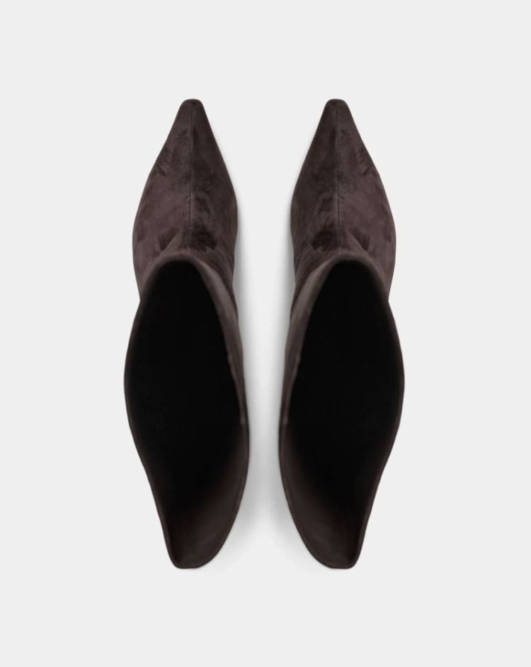 Noreensw ankle suede boot Dark coffee