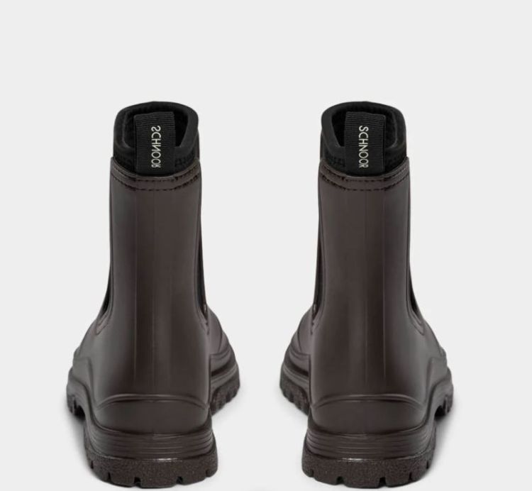 Jodiesw rubber boot w lining Intense brown