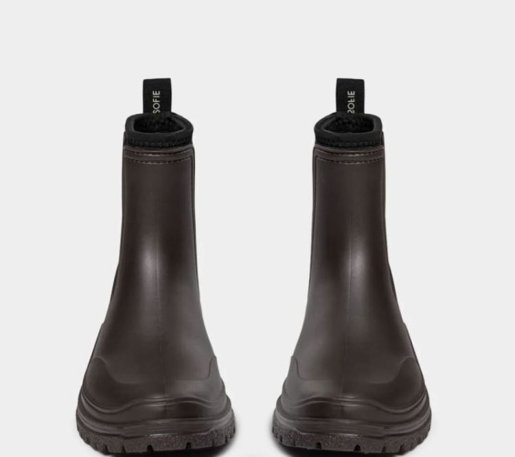 Jodiesw rubber boot w lining Intense brown