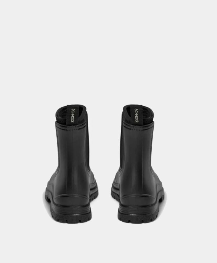 Jodiesw rubber boot w lining Black
