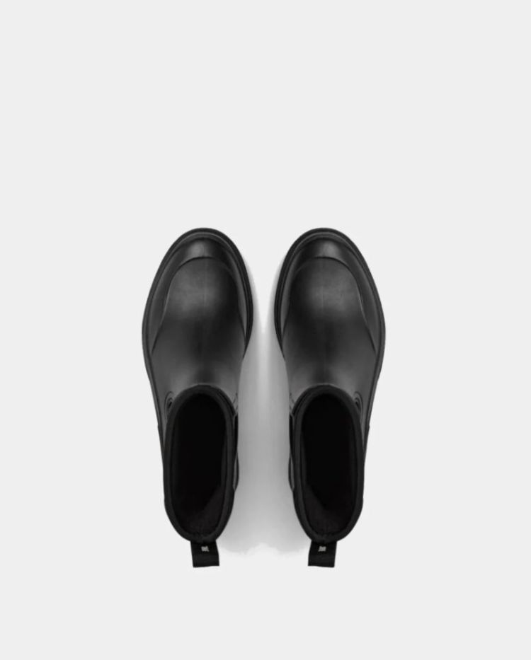 Jodiesw rubber boot w lining Black
