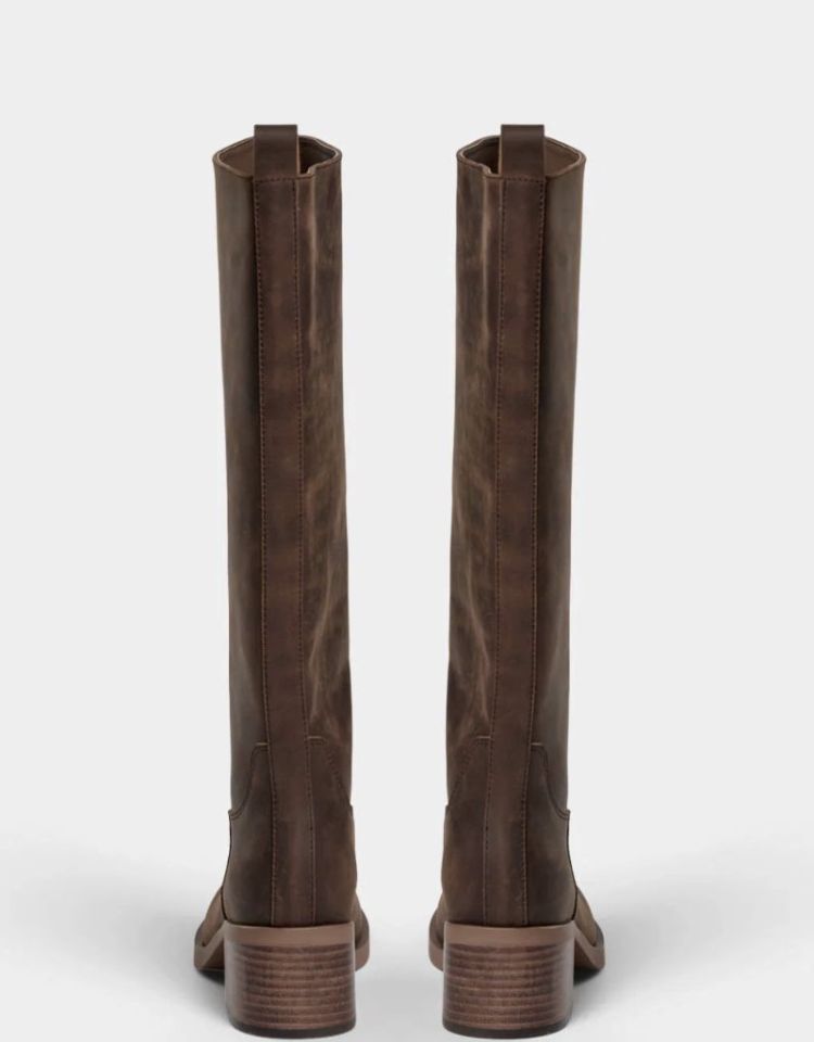 Filliasw knee high boot Dark brown
