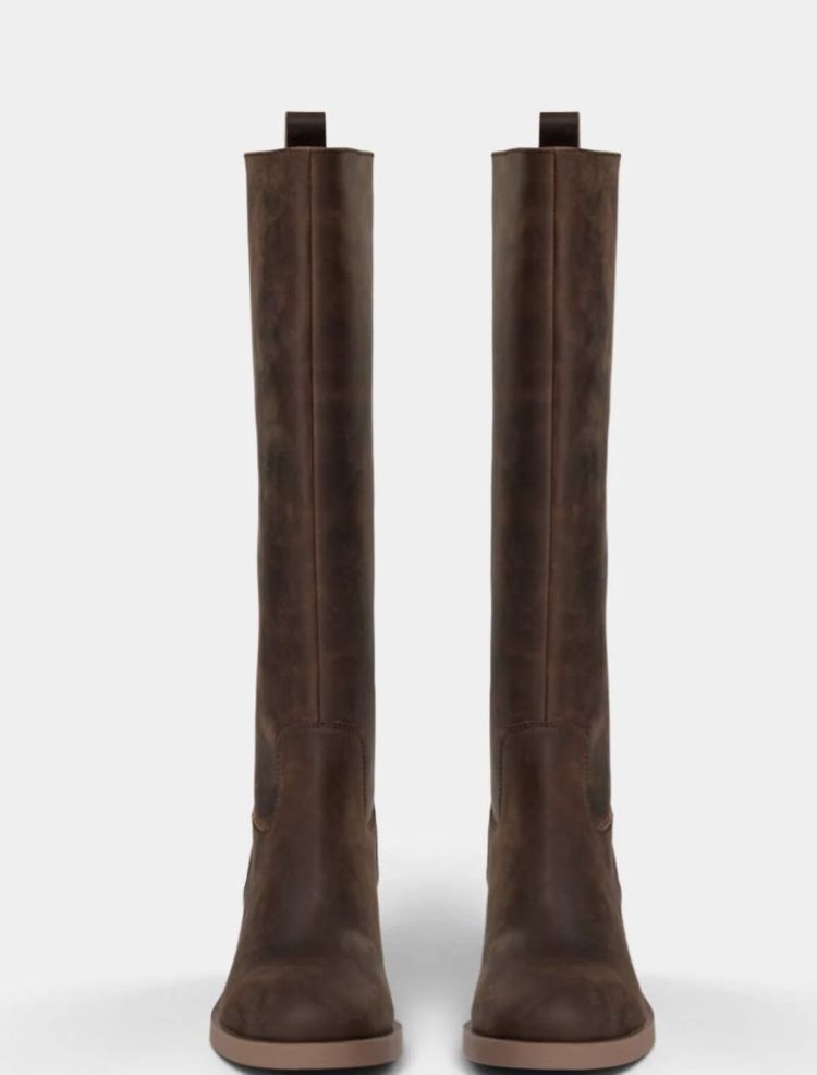 Filliasw knee high boot Dark brown