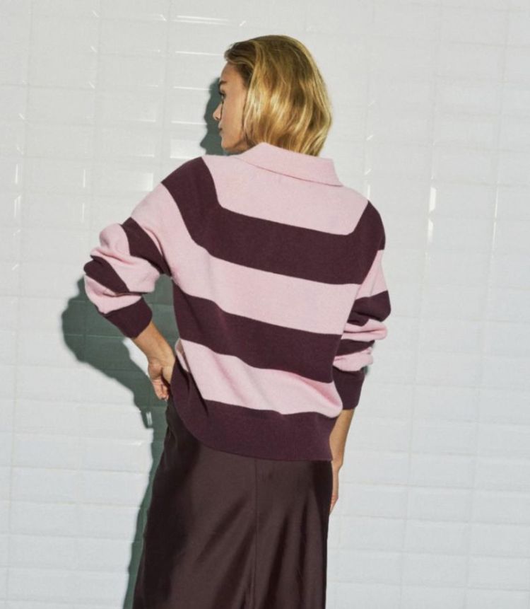 Wblmonroe polo pullover Windsor wine ro