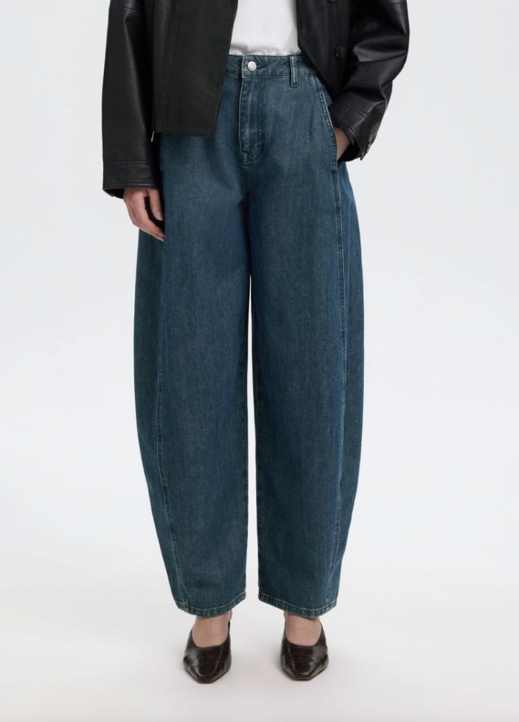 Slwbarrel relaxed bella hw jea Medium Blue Den