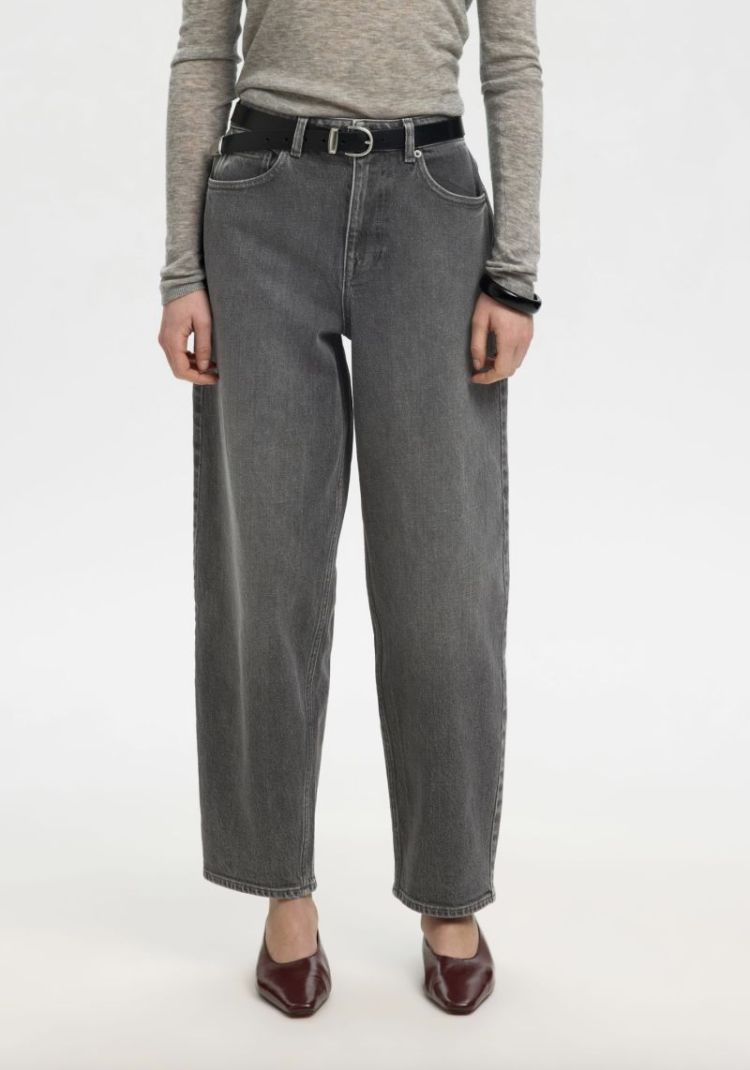 Slwbarrel bea korit HW jeans medium grey Den