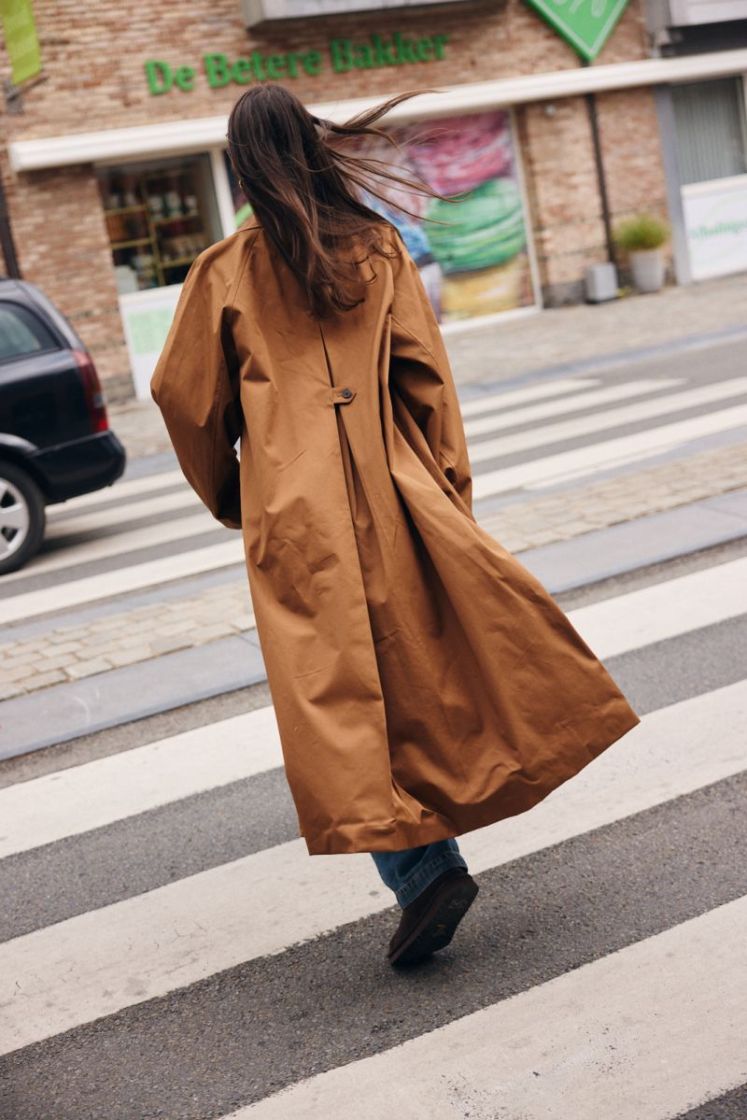 Slwrayne coat  Toffee