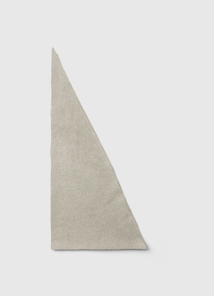 Slwmaria narrow cashmere scarf oatmeal melange