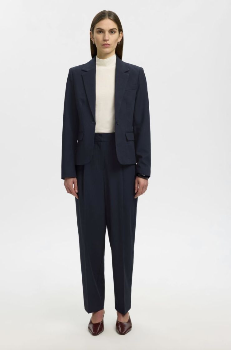 Slwbarrel signe mw pant Dark Sapphire
