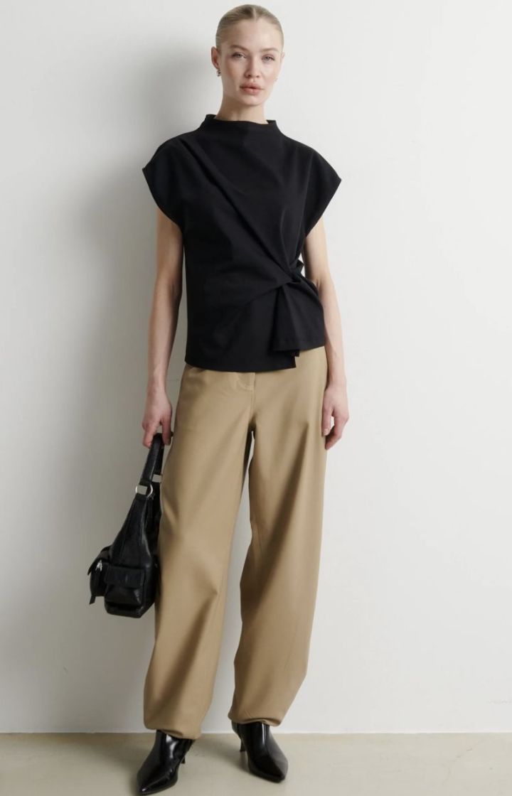Blink barrel trousers Chinchilla