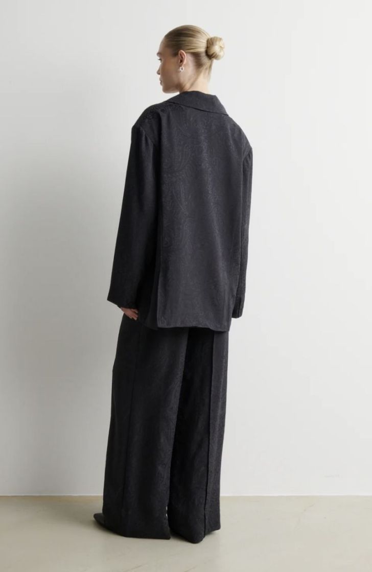 Shana Blazer shirt  Asphalt 