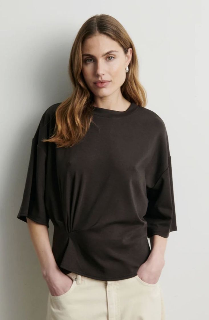 Missouri tee Dark brown mela