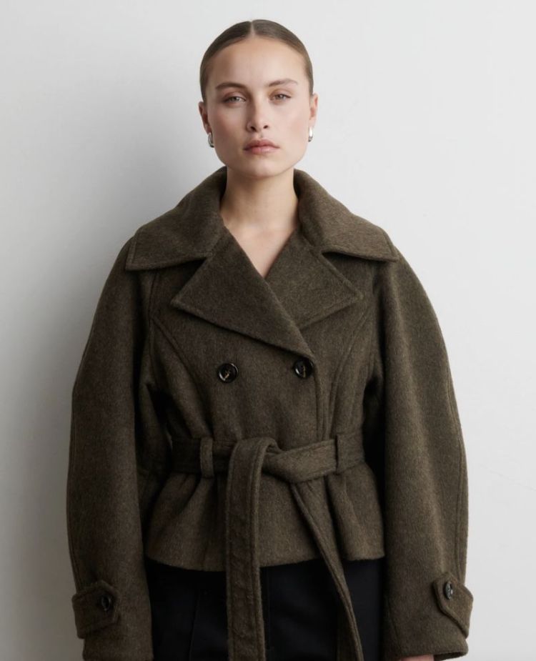 Agola jacket Black olive