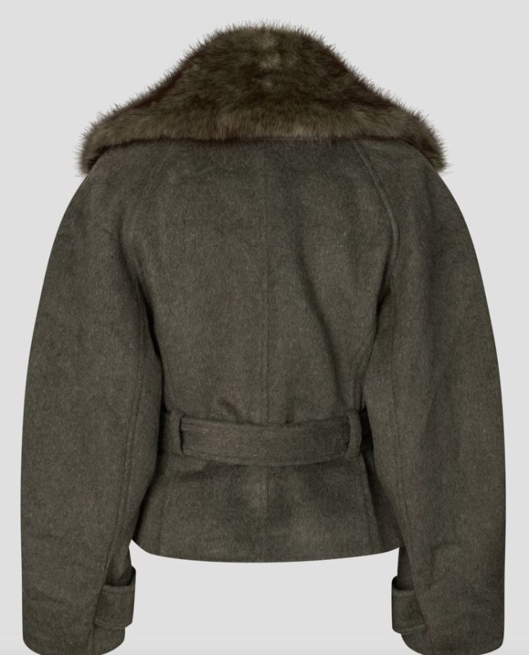 Agola jacket Black olive