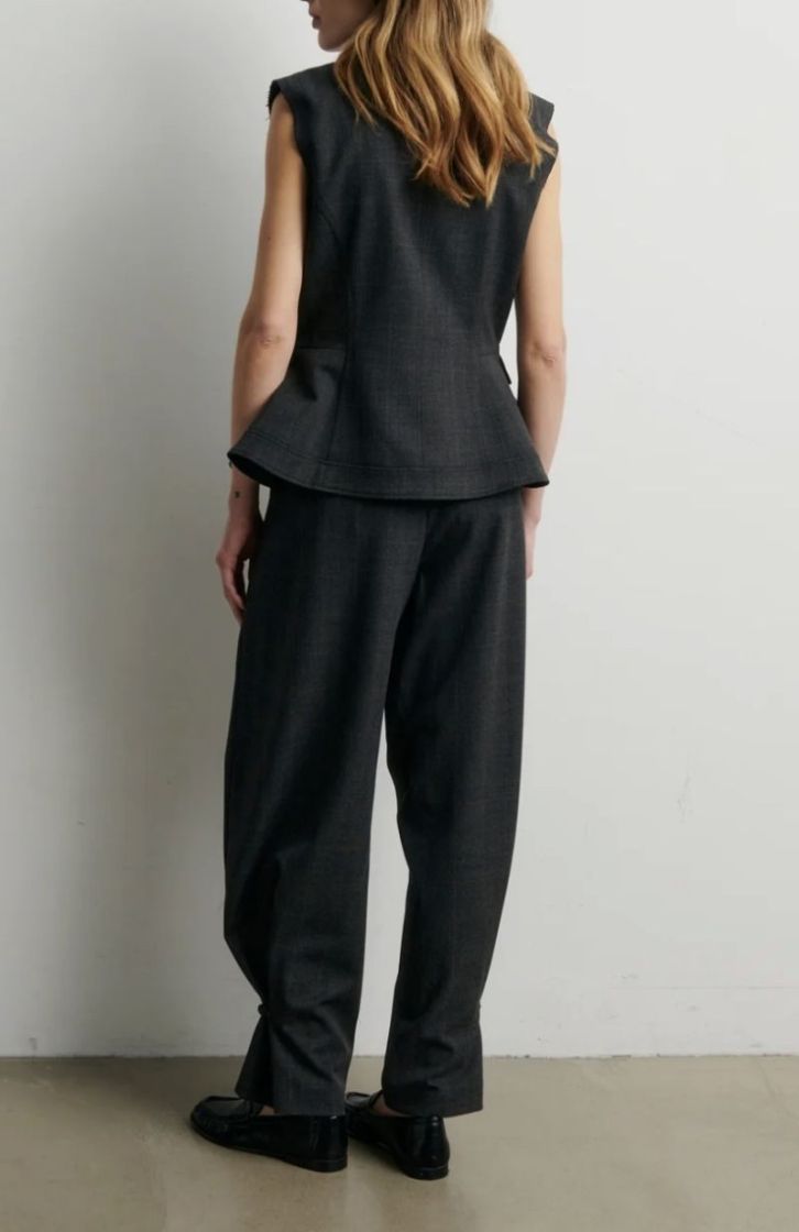 Anjou trousers Dark grey melan