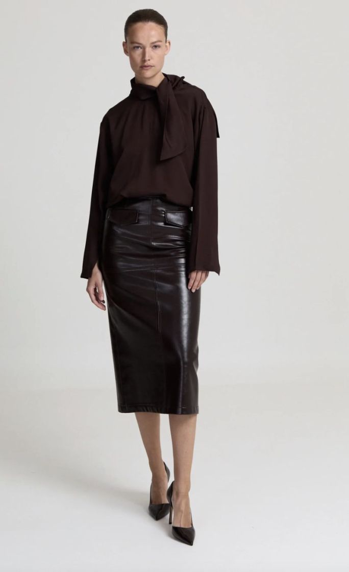 Emilia top brown