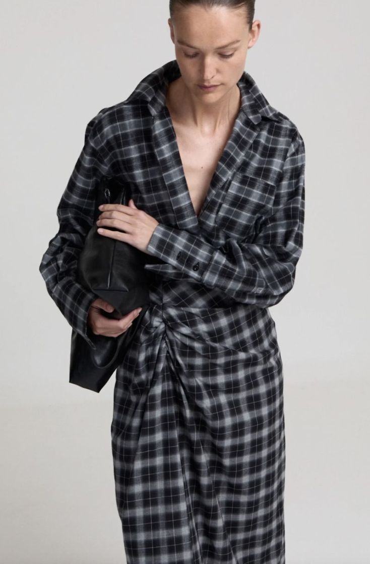 Alanis skirt Grey checked