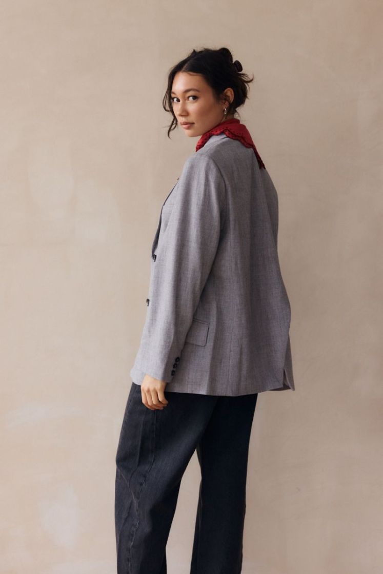 Kelani Blazer  Grey melange