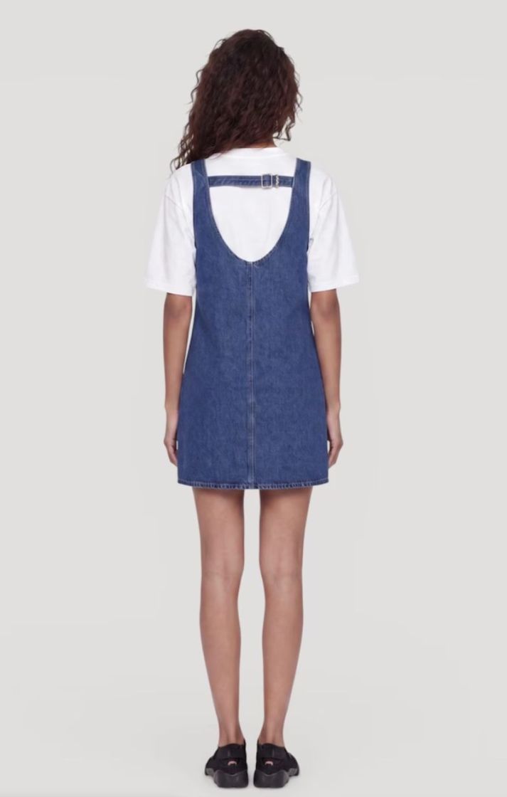 Kana denim dress Mid blue denim 
