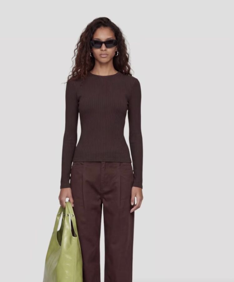 Ginger longsleeve black coffee