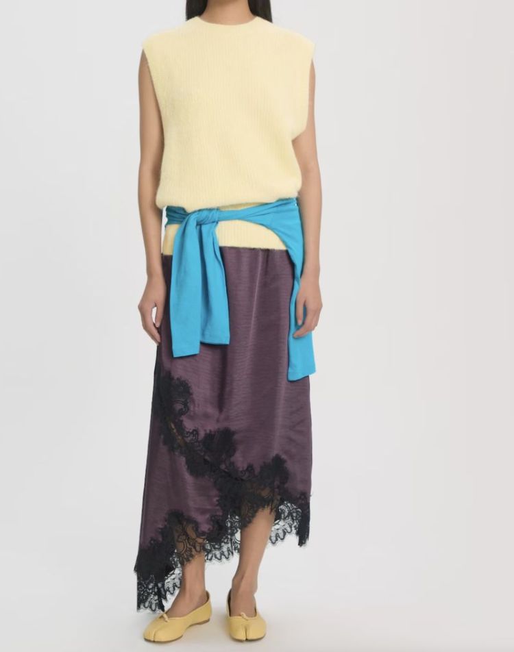 Lucille skirt Plum pefect