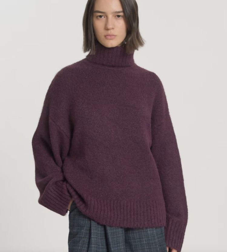 Lahela jumper Prune Purple