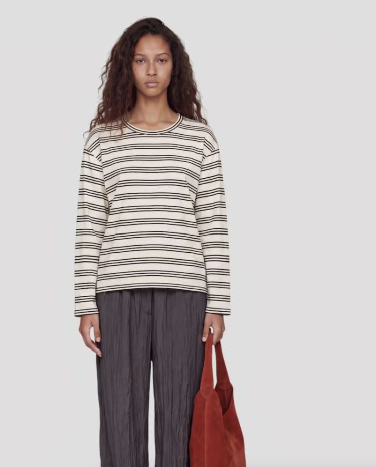 Verlee longsleeve  Stripes: garden