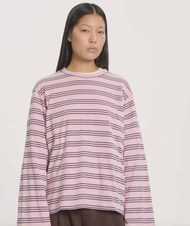 Verlee longsleeve  lila pink