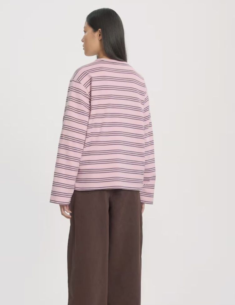 Verlee longsleeve  lila pink