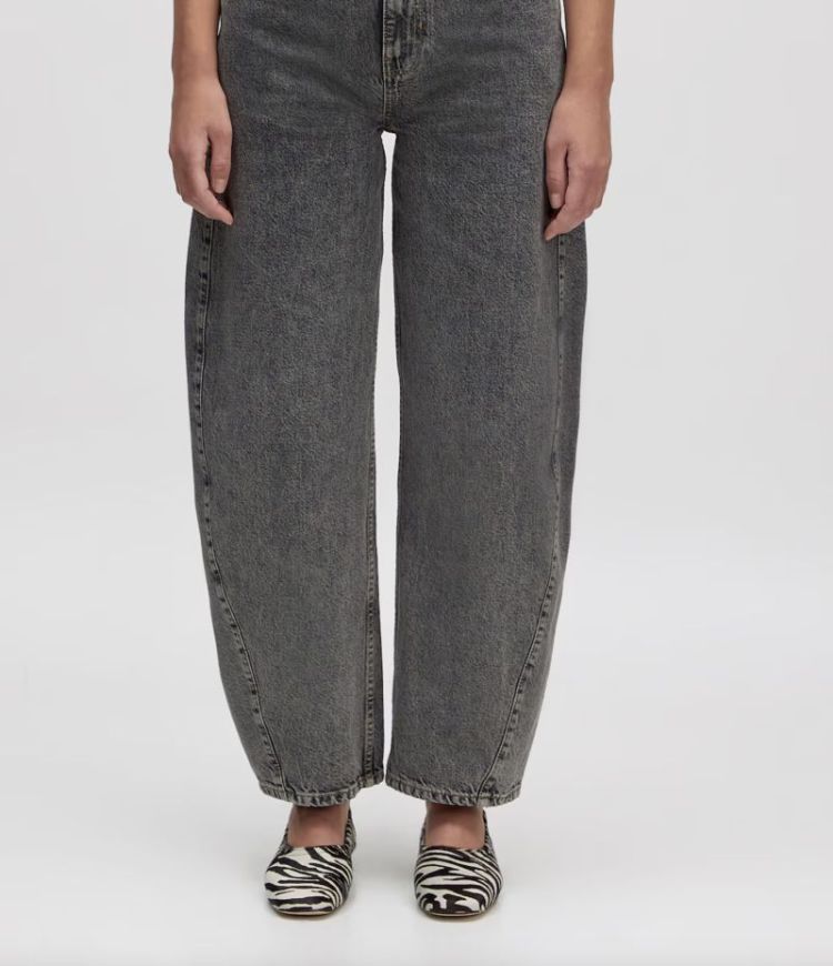 Camilla denim trousers Grey washed 