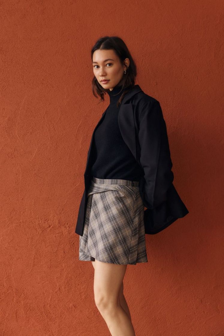 Ludmilla skirt Black + white c
