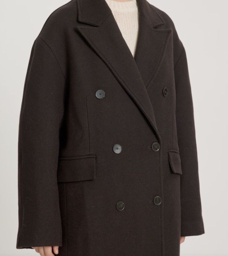Haima Coat Black coffee
