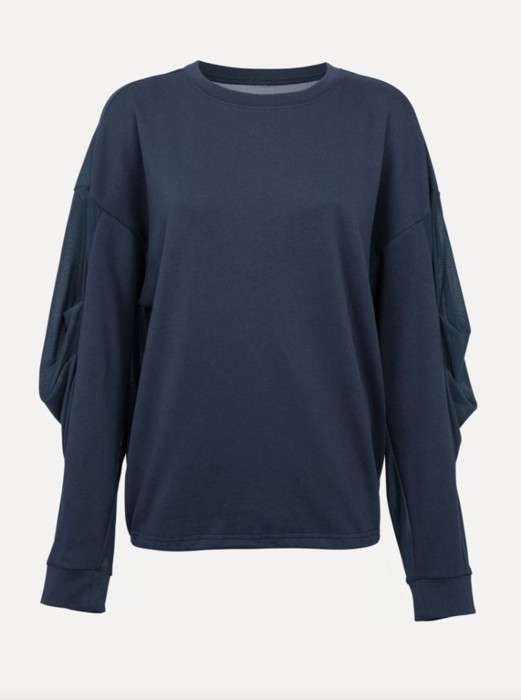 Carole sweater mesh Navy