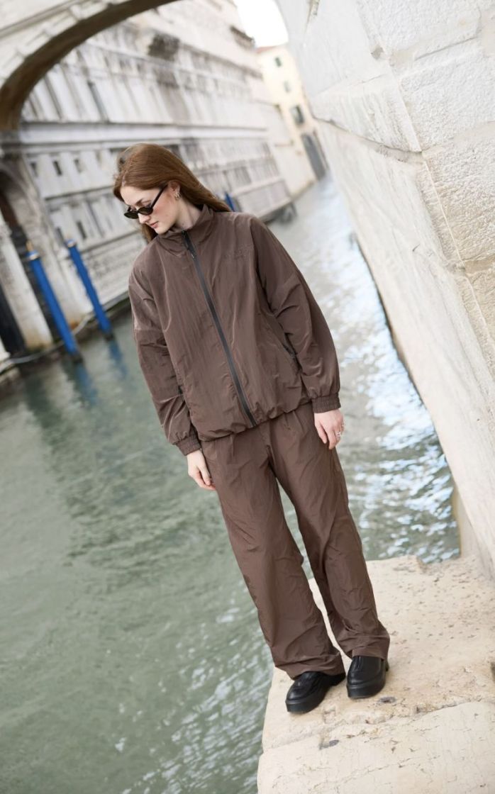 Ingrid jacket Nylon espresso