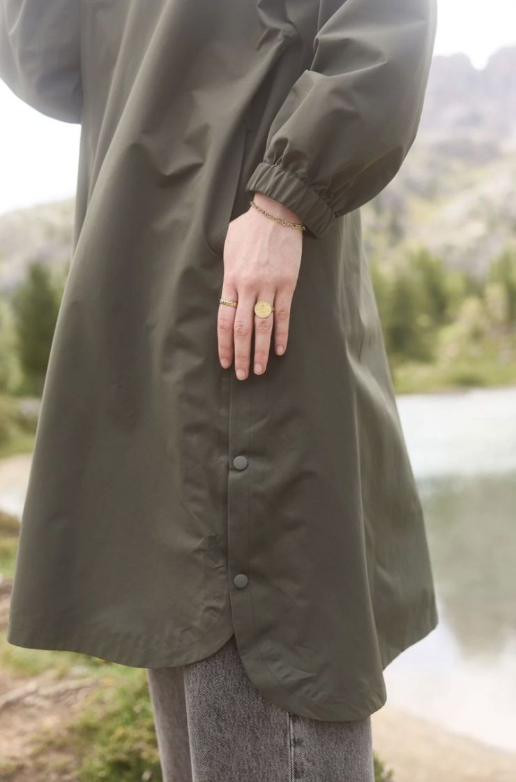 Colbert Long waterproof jacket Khaki