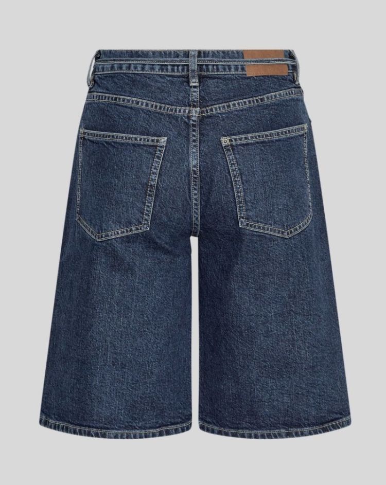 Mschelide Ada denim shorts Dark blue wash