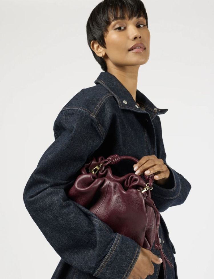 Kiki midi bag Dark Cherry