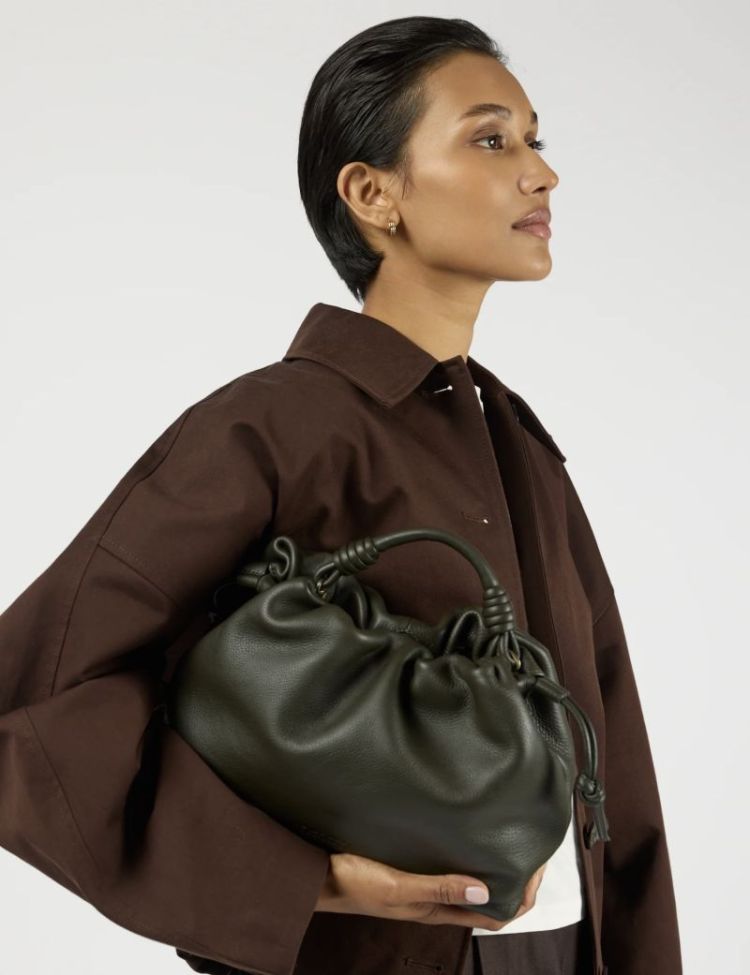 Kiki midi bag Moss green